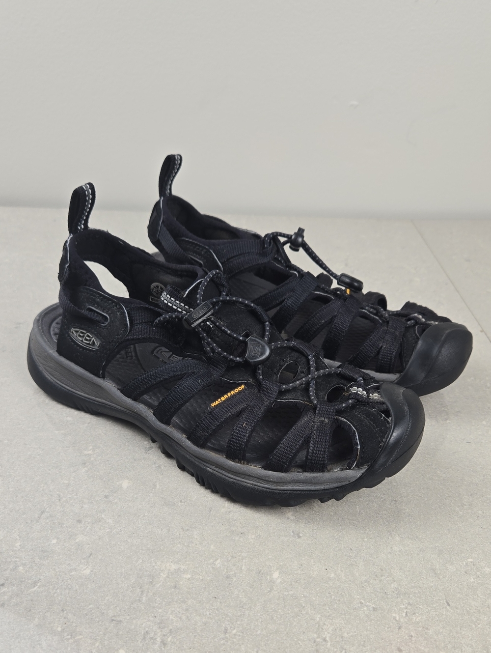 KEEN Women’s Black Sport Sandals Hiking Water Shoes Gorpcore Techwear Size 8